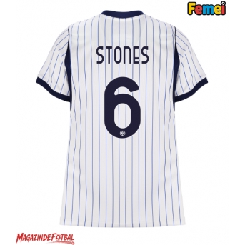 Inter Milan John Stones #6 Tricou Fotbal Replică 2026-27 Femei Deplasare